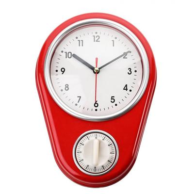 Hometime Wanduhr mit 60-Minuten-Timer