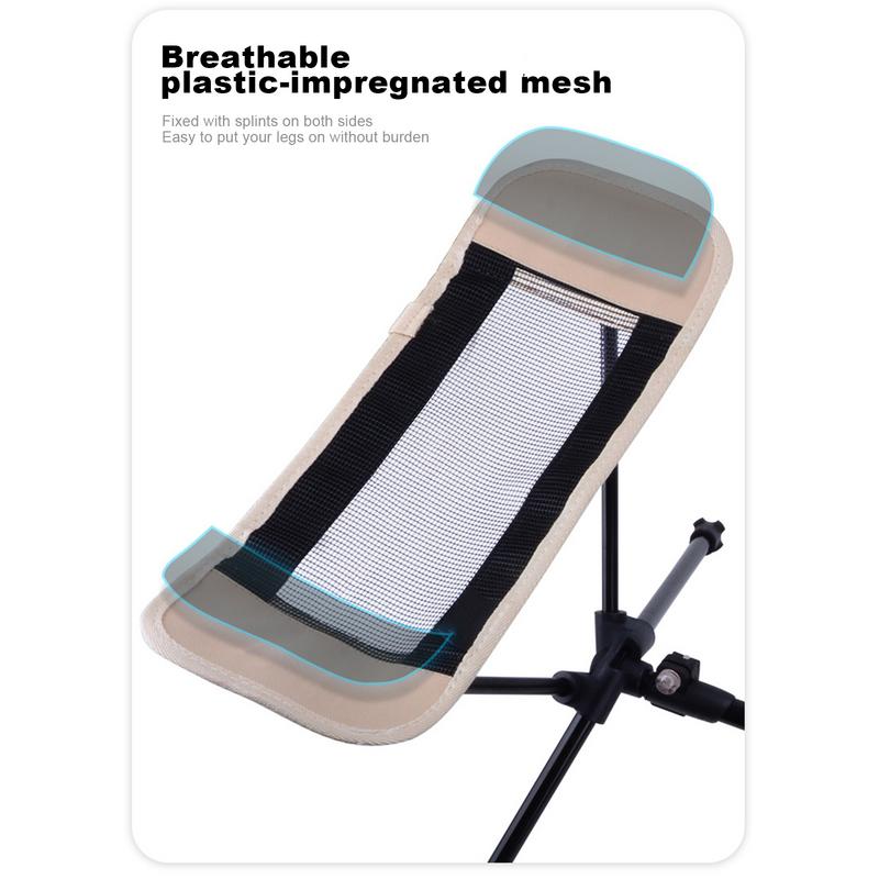 Outdoor Fußstützen Outdoor Fußstütze Fußhocker Klapphocker Campingstuhl Fußstützen Verstellbare Fußstütze Outdoor Fußhocker