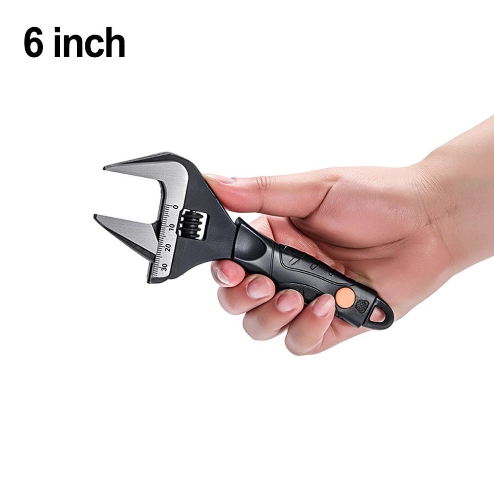 Adjustable Wrench Anti-slip Wrench Wrench With Grip Ergonomic Handle Design