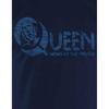 Queen Unisex Adult News Of The World Back Print Logo T-Shirt