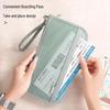 Stylish Lightweight Travel Passport and Document Organizer with Anti-theft Card Holder