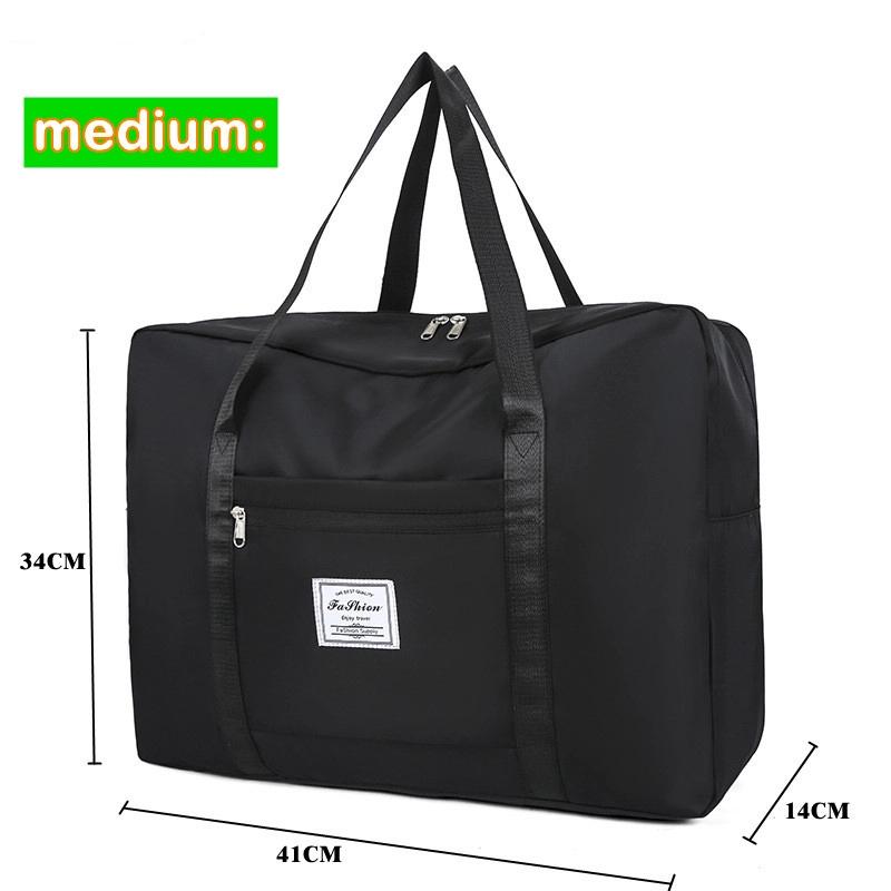 Large Capacity Functional Portable Nylon Moving Storage Bag Folding Luggage Bag Aircraft BagMulti Travel Bag Shoulder Bag