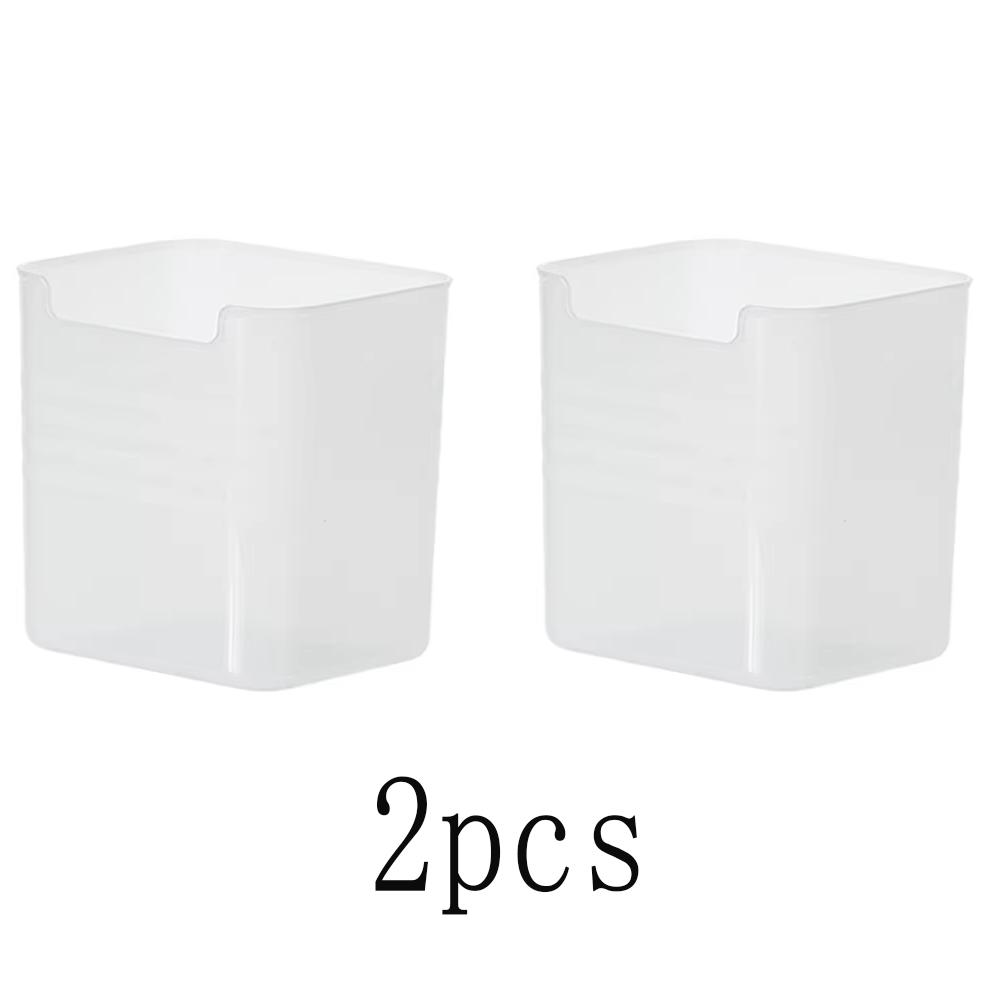 2/4/8pcs Fridge Side Door Storage Boxs Kitchen Food Vegetable Fruit Classification Box Plastics Miscellaneous Torage Container