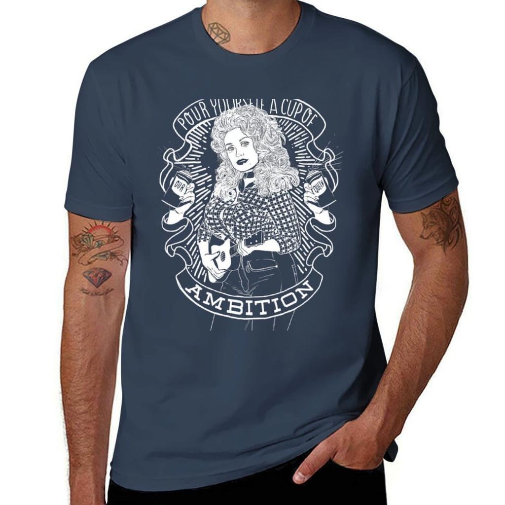 Dolly Parton T-Shirt Printed T Shirts for Man Man T Shirt Luxury Funny T Shirts Cotton T-Shirt