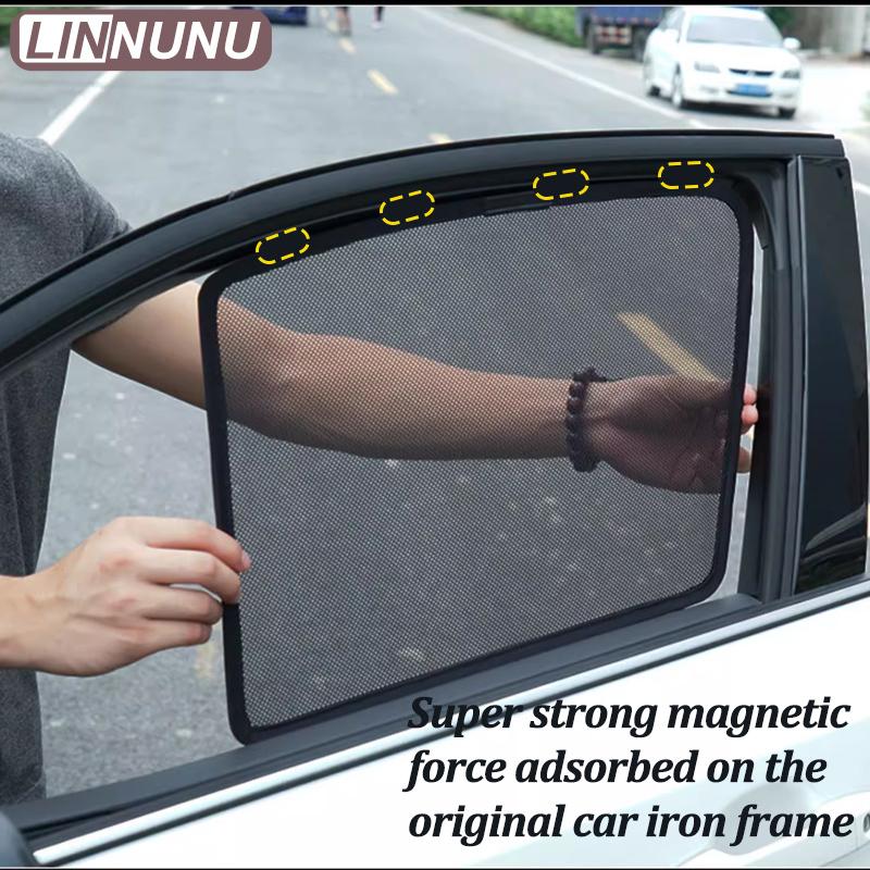 LINNUNU Tenda Magnetica per Auto Parasole Finestrino Laterale Rete Parasole Estivo Protezione UV per toyota camry 8ª 9ª gen 2018-2024 25