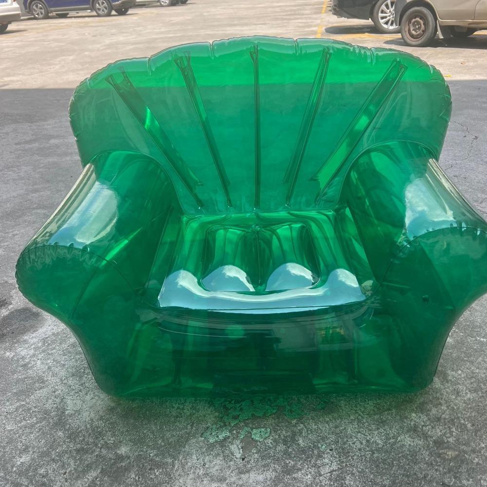 Transparent Inflatable Sofa Thickened PVC Inflatable