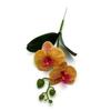 Orchid Faux Butterfly  With Realistic Leaves For Wedding And Settings Event