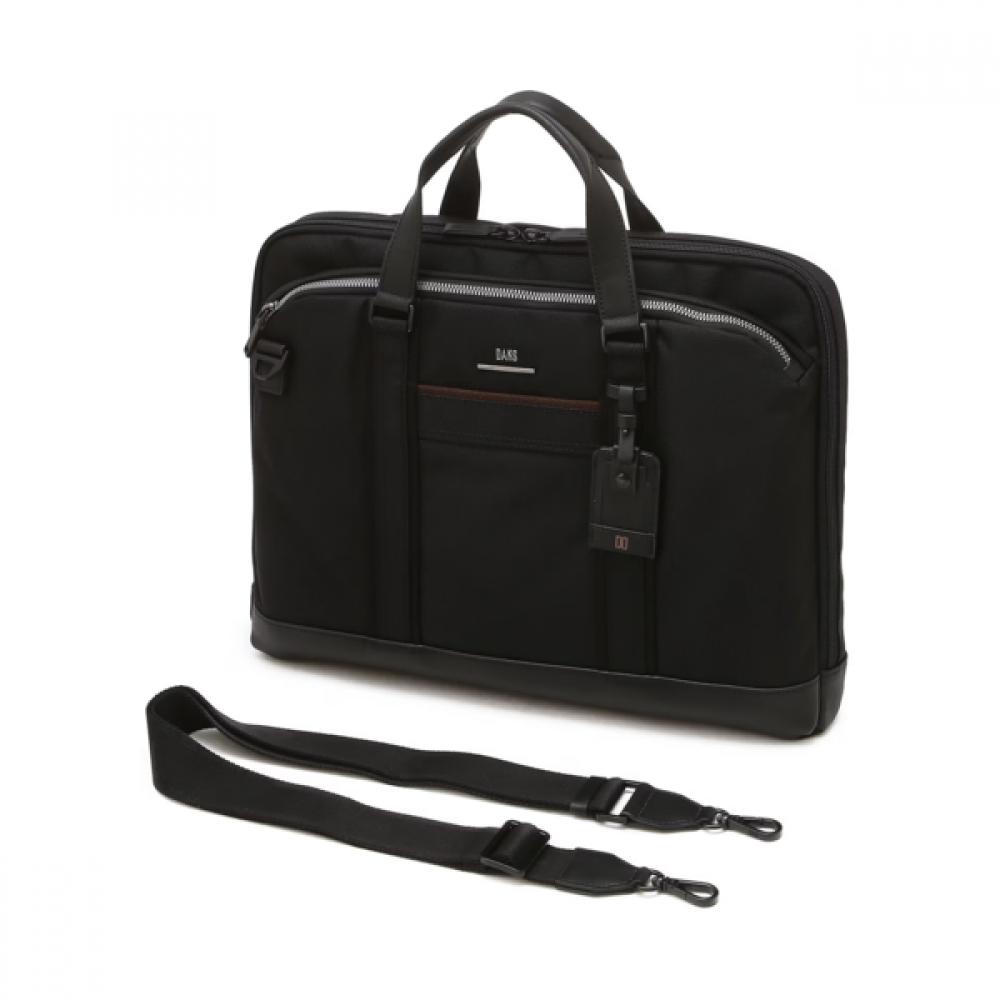 Daks Black Nylon Briefcase Dbba6f017bk