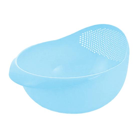 Koszyk do płukania i odsączania ryżu Lekki Plastik spożywczy Dwupoziomowy Otwory drenażowe Warzywa Owoce Przechowywanie Kuchnia