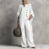 2026 Womens Asymmetrical Shirt Set Casual Urban Fashion Long Sleeve Pants