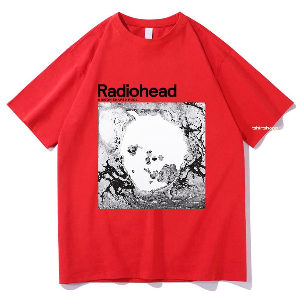

A Moon Shaped Pool T Shirt Radiohead Men women Harajuku Vintage Graphic 100% Cotton T Shirt Classic Unisex T Shirts S