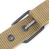 Men'S Belt Porous Canvas Pin Buckle Leather Belt Outdoor Sports Belt Women'S Trendy Eyelet Belt With Jeans Belt For Men Women