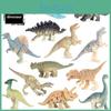 Realistische Dinosaurier-Modelle Kunststoff-Set Dinosaurier-Figuren für Kinder Pädagogische Ausstellung