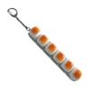 Bun Klawiatura Fidget Toy 38147 Klawisze Podświetlana LED Breloczek do Kluczy Przycisk Odstresowujący Kliker na Palec