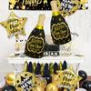 6Pcs/Set 2026 New Year Balloon Kit, Suitable for New Year Party, 2026 New Year Decoration, 2026 New Year's Eve Party Supplies