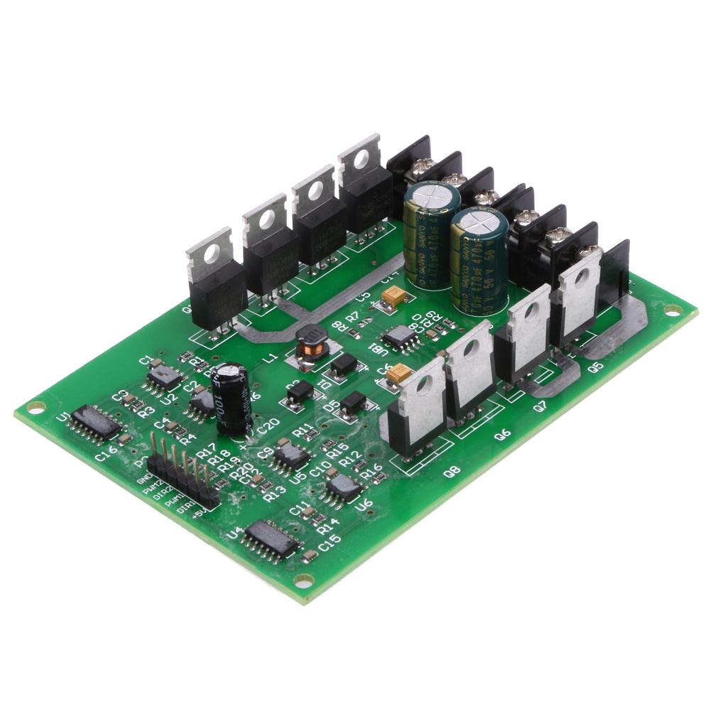 Jadeshay 30A Dual Motor Driver Module – H-Brug MOSFET IRF3205, 3–36V, 10A Nominaal Voor DC-motoren Met Remfunctie