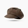 New octagonal beret cloud women's spring and autumn winter hat showing face small British retro versatile painter hat