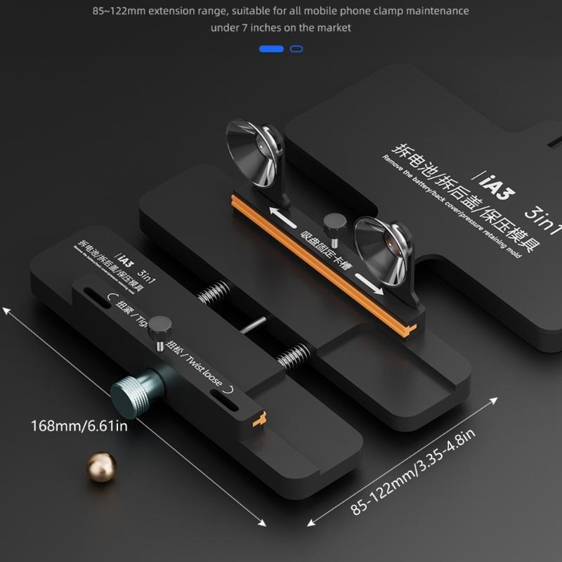 High Durability Phone Fixing Clamp Tool for Easy Screen & Back Cover Removal In Mobiles Repairs Professional and DIY Use