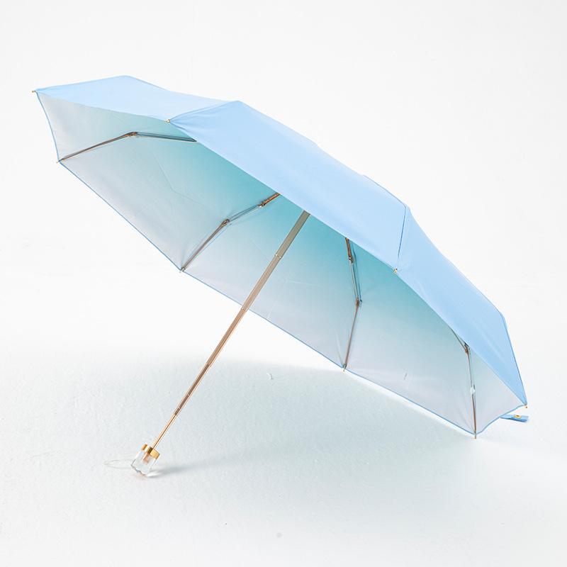 

Зонт с тремя слоями, цветной, клеевой, волнистый, солнцезащитный, охлаждающий, зонт с кристаллической ручкой, студенческий, с защитой от ультрафиолета, зонт от солнца 1 21 inches