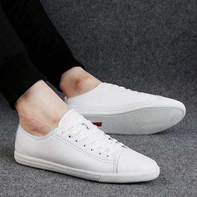Moda Sapatos Casuais Masculinos Tênis Brancos Couro Genuíno Sapatos Masculinos Mocassins Clássicos Masculinos Sapatos Leves Confortáveis Sapatilhas Moda Masculina