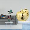 Wooden Bird Wall Art And Fruit Sculpture Ceramic Figurine Collection for Garden Study Room Farmhouse
