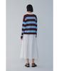 Bobeu String Banding Tiered Skirt_White 7156235003