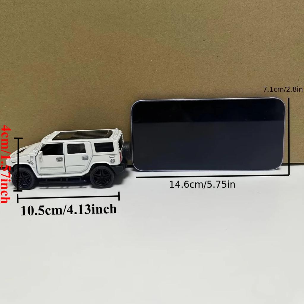 Suv Styling Alloy Die-Cast Car Model Collection Decoration Ornament Kids Play Vehicle Toy Sets With Pull Back Action And Open Doors