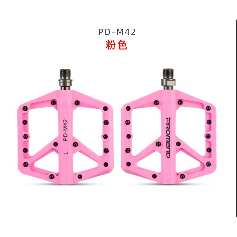 10-Color Mountain Bike Pedals With Nylon Body DU Bearing MTB Road Cycling Accessories
