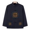 Middle-aged men's jacket, Mao suit, Dad's Tang suit, mid-spring and autumn coat, grandpa's birthday clothes, Tai Chi suit