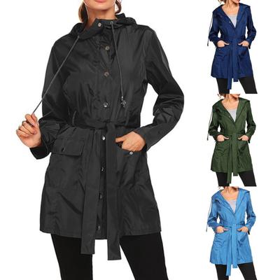 Roupa Feminina Impermeável para Sol e Exterior para Montanhismo Casaco Perfurado