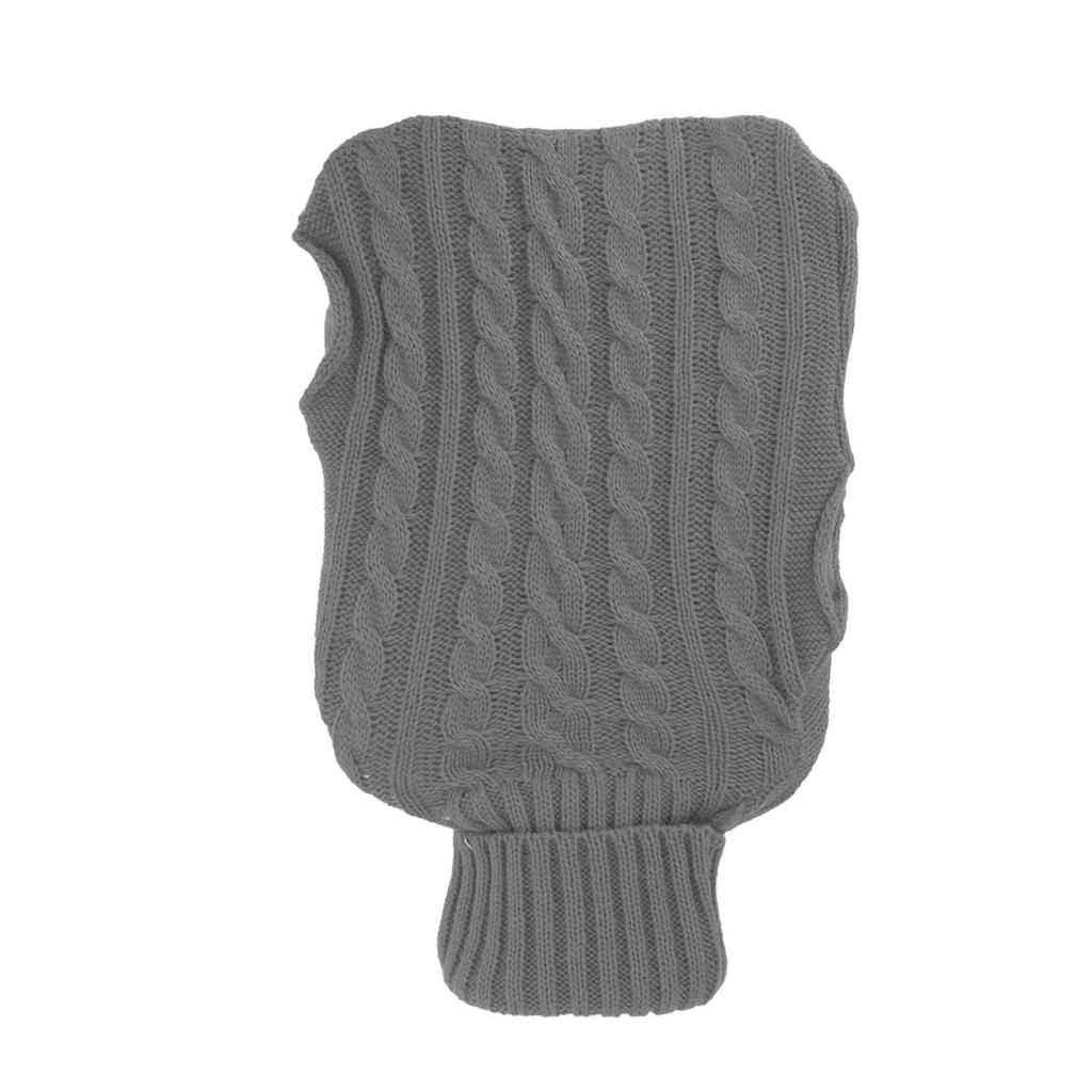 Hot Water Bag Rubber Explosionproof Water Injected Hand Warming Bag with Knit Hand Insert Cover Large