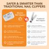 3 In1 Grinding & Polishing Automatic Electric Nail Clipper Multifunctional Portable Nail Grinder with LED Electric Manicure Tool