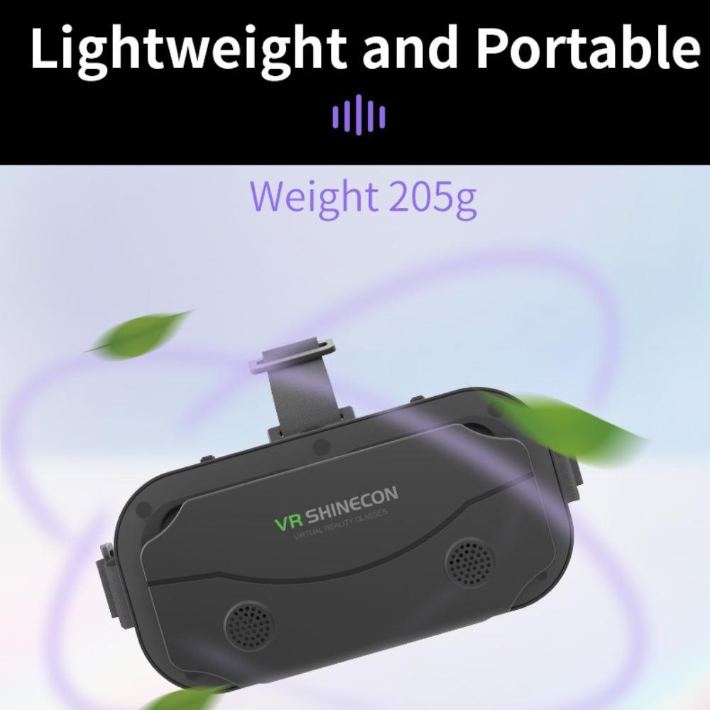 3D Virtual Reality Glasses  - Smartphone Compatible VR Headset for Immersive Movie Watching & Gaming, 100° Panorama Digital VR Goggles