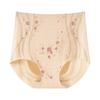 High Waist Butt Lifter Briefs Flowers Tummy Control Underwear Breathable Seamless Underpants  Women