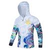 Men's zipper fishing suit, 2024 trendy hooded fishing suit, colorful quick-dry sun-protection fishing shirt