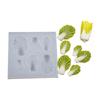 Flexible Silicone Vegetable Cabbage Leaf Mould Suitable for Handcraft Enthusiasts and Creative Projects Supplies