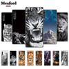 For LG Velvet Case Fashion Silicone Soft TPU Back Cover Cases For LG Velvet 2 Pro Lion Animal Para Coque Protective Phone Fundas