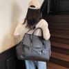 Women's bag Large capacity handbag Textured retro tote bag Women's casual commuting shoulder messenger bag