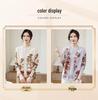Spring Knit Two-Piece Set: Stylish Short-Sleeve Top for Middle-Aged & Elderly Women