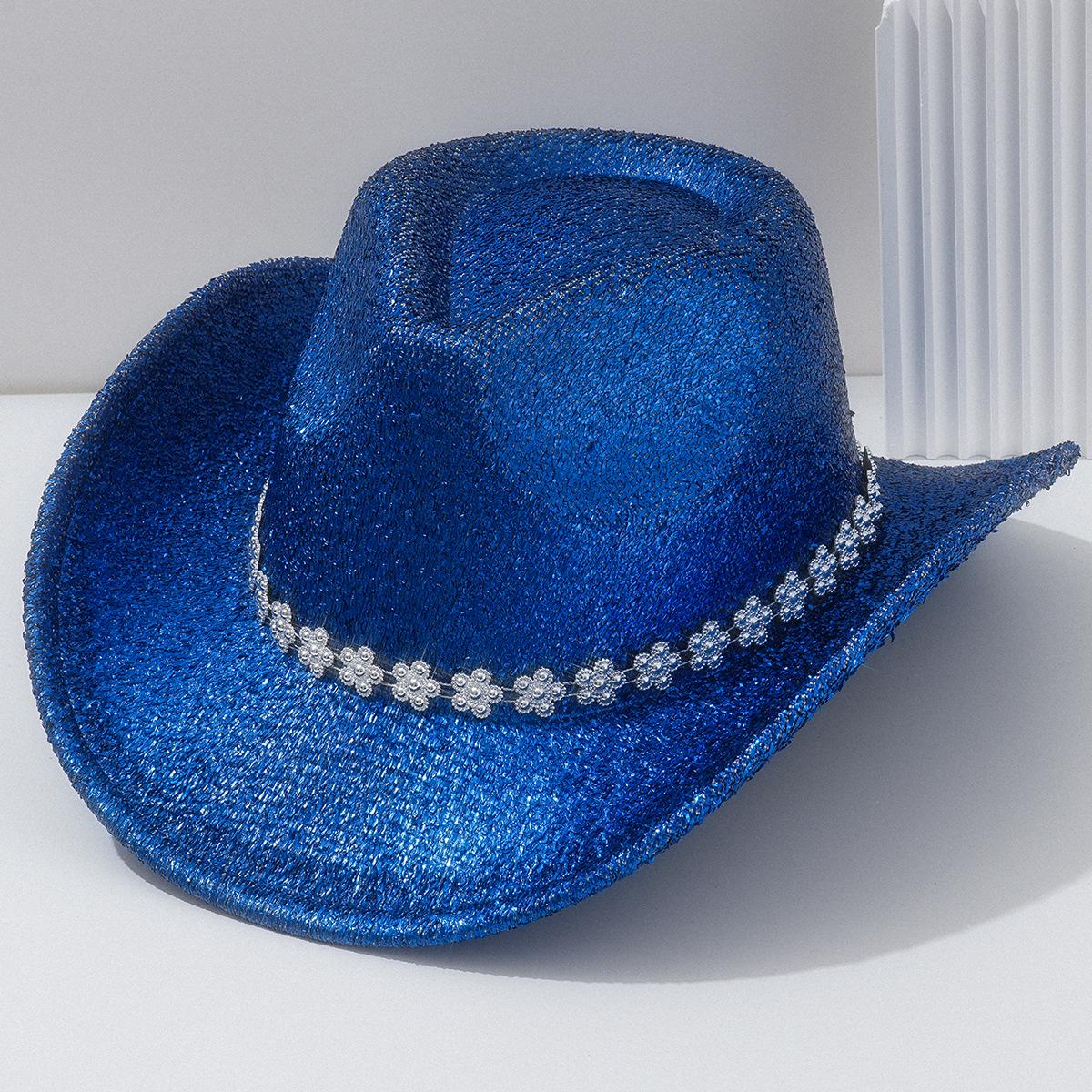 

Женская шляпа-цилиндр в европейском стиле с широкими полями, унисекс, с цветочным декором и стразами для карнавальных костюмов M (56-58cm)