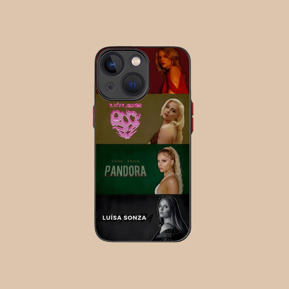 

Luisa Sonza Mobile Phone Case for iPhone 17 16 15 14 13 12 11 X XR XS 8 7 Air Pro Max Plus Mini Colorful Silicone Cover Luxury iPhone 7 Plus