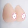 300-1600g Water Drop Shape Silicone Breast Forms Fake Boobs Breast for Cross Dresser Beauty
