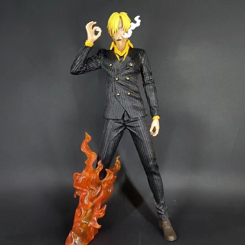 

32cm Anime One Piece Vinsmoke Sanji Action Figure Model Toy Collection Souvenirs Toys For Kid Birthda 17cm чёрный