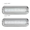 Waterproof 27LED & 42LED Stainless Steel Yacht & Diving Underwater Lights, 10-30V High Brightness Boat Lights