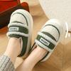 Autumn and Winter Bags and Cotton Shoes, Thick-soled Non-slip and Velvet Warm, Simple and Versatile Plush Cotton Slippers