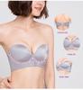 Axelbandslös BH Damer Push Up BH Sexiga Underkläder Osynlig BH Framknäppning Små BH Underkläder för Klänning A B Kupa