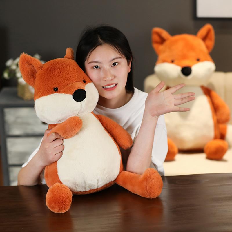 Kawaii Fox Doll Stuffed Animal Plush Toys for Children Girl Boy Kids Cute Dox Gift Soft Cartoon Christmas Presents