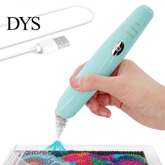 Time-saving Diamond Pen Electric Art Wireless Wax-free Adjustable Suction Precision Mode with Vacuum Pump for Adults DIY Crafts Portable