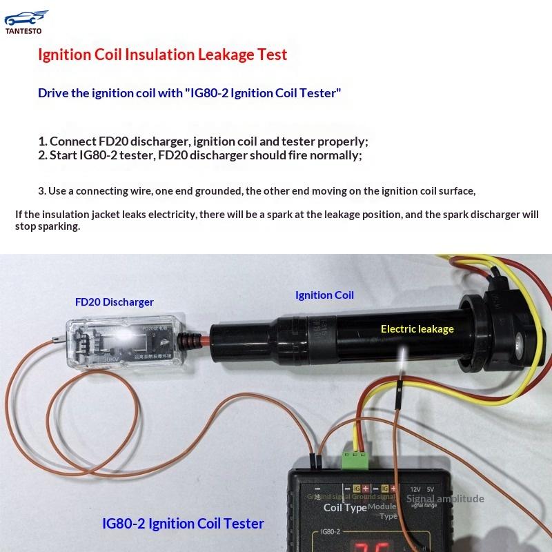 FD-20 Ignition Discharger Leakage Detection Spark Tester