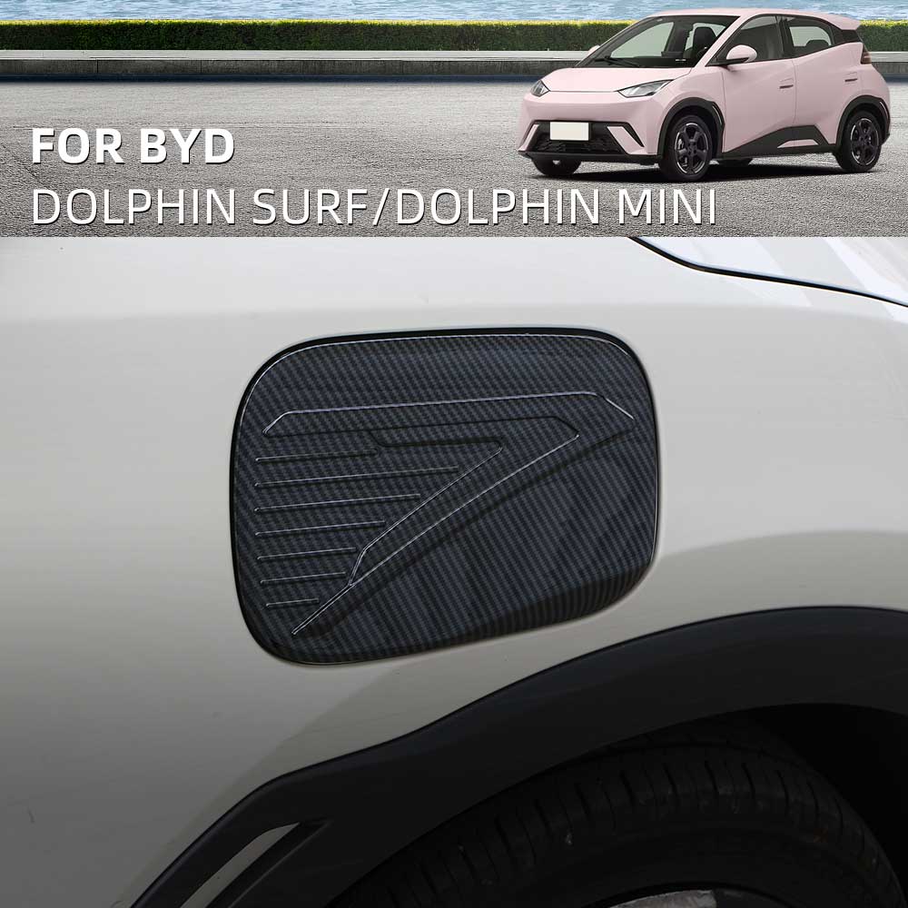 Car Charging Port Dust Plug Protective Cover Sticker for BYD Seagull Dolphin Mini 2025 2025 Exterior Styling for Left Hand Drive